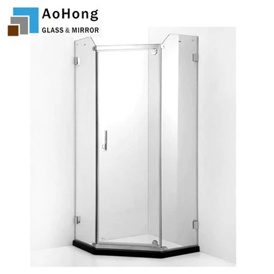 ¿Qué materiales se utilizan para fabricar cristales de ducha curvos?